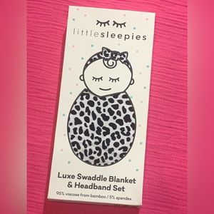 Little sleepies swaddle with bow